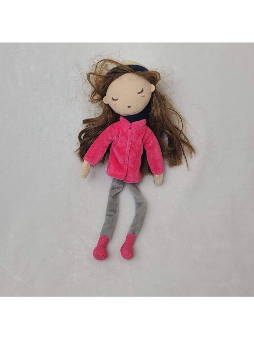 Aurora World Little Lilly Rag Doll Plush 2022 Pink Soft Cloth Doll - Picture 8 of 8